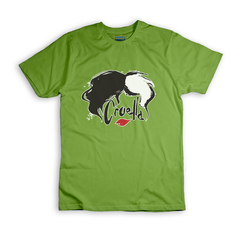 Remera Cruella dibujo pelo - BSSPC3 - tienda online
