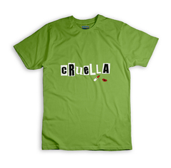 Remera Niño Cruella letras- BSSPC7 - Blockbuster Store