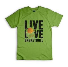 Remera Basquet live love- BSDBT6 - tienda online