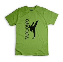 Remera taekwondo patada alta- BSDTD7 - comprar online
