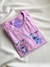 Camiseta stitch cafe e fogo