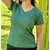 Camisas Femininas T-Shirt 30.1 Algodao Gola V Lisa - comprar online