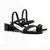 Sandália Feminina Moleca Elástica Salto Quadrado - comprar online
