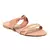 Sandália Rasteira Laço Napa Nude Rasteirinha Casual - comprar online