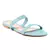 Sandália Rasteira Laço 2 Tiras Azul - comprar online