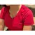 Camisas Femininas T-Shirt 30.1 Algodao Gola V Lisa - comprar online