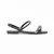 Sandalia Rasteira Moleca Tira Strass - comprar online