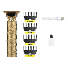 Máquina de Cortar Cabelo Barba Profissional Dragão Recarregavel - loja online
