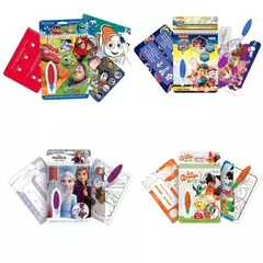 Libro Colorear Pinta Facil Agua Wow Mágico Tapimovil Varios Modelos
