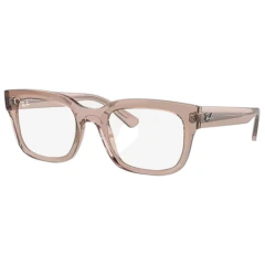 Armação de Óculos Ray-ban Rx7217 8317 Tam 54 Translúcido