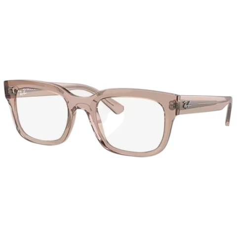 Armação de Óculos Ray-ban Rx7217 8317 Tam 54 Translúcido