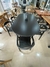 Imagen de Mesa black oval madera maciza paraiso 2 x 1mt 2"