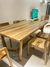 MESON PETIRIBI MADERA MACIZA , ESTRUCTURA W AL PISO 2 X 1 MT - tienda online