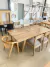 MESON PETIRIBI 2 X 1 MT ESTRUCTURA TRAPEZOIDAL MADERA