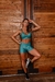 SHORTS FRANZIDO CIRRE AZUL PETROLEO - comprar online