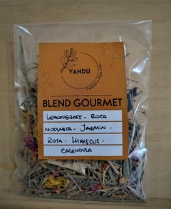 BLEND GOURMET - Lemongrass, rosa mosqueta, jazmín, rosa, hibiscus, caléndula