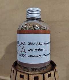PIZCA - Sal, ajo, cebolla, ají molido, orégano y pimienta