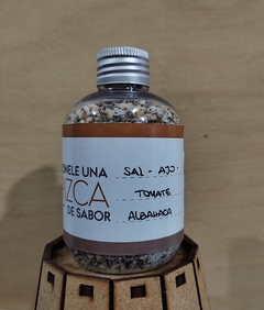 PIZCA - Sal, ajo, tomate, albahaca
