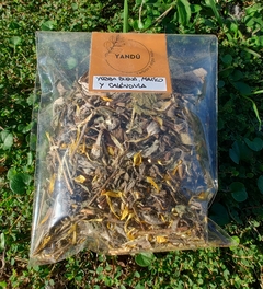 YERBA BUENA, MATICO Y CALÉNDULA