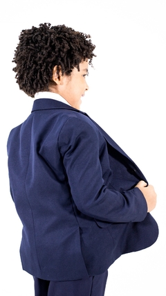 COSTUME INFANTIL SLIM AZUL MARINHO na internet