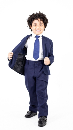 COSTUME INFANTIL SLIM AZUL MARINHO - comprar online