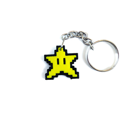 Llavero 8bit Estrella