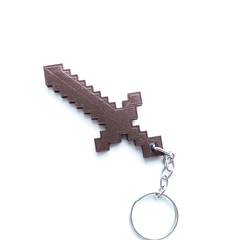 Llaveros de herramientas de Minecraft