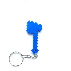 Llaveros de herramientas de Minecraft - Garage 3D