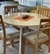 Mesa Redonda Estilo Nórdico en Madera Paraíso