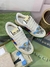 Tênis Gucci Screener - azul com aplicações - comprar online