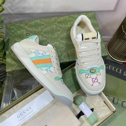 Tênis Gucci Screener - multicolor com aplicações - comprar online