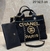 Bolsa CH shopping ráfia - preto - comprar online