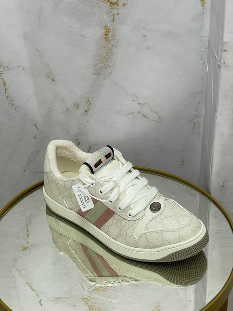 Tênis Gucci Screener - bege - comprar online