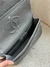 Bolsa CH double flap classic - Caviar cinza com prata na internet