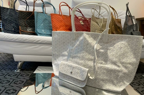 Bolsa Goyard Saint Louis - GM branco - comprar online