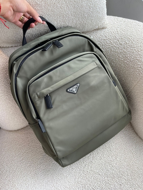 Mochila Prada - nylon cáqui - comprar online