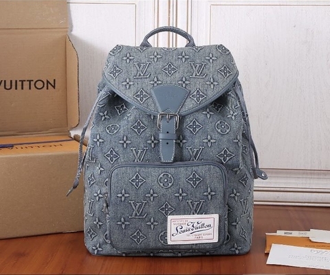 Mochila Louis Vuitton Discovery - denim / jeans - comprar online