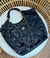 Bolsa CH - preta com dourado - comprar online