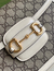 Bolsa Gucci GG Horsebit pequena - canvas supreme e off white na internet