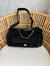 Bolsa CH - veludo preto - comprar online