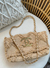 Bolsa CH flap - tweed bege - comprar online