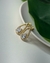 Brinco com Gota com Zircônia Azul