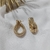 Brinco Dourado Malha - comprar online