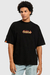CAMISETA BAW OVER PRETA FOGO BORDADO