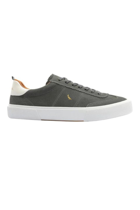 TENIS RESERVA RETRO SUEDE CINZA GRAFITE