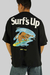 CAMISETA BAW OVER PRETA SCOOBY EMBORRACHADO LATERA