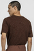 CAMISETA K&J TEXTURA COMFORT MARROM - comprar online