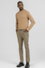 CAMISETA K&J BLACK M/L OCRE FIO EGIPCIO GOLA ALTA - Salt For Men