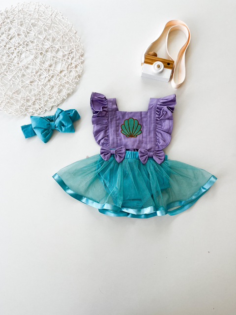 Romper pequena sereia