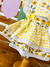 Romper girassol - Belle baby